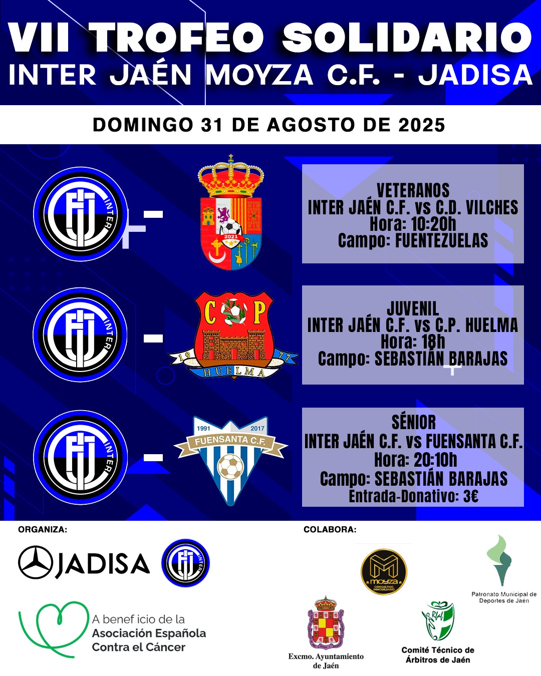 VII Trofeo Solidario Inter Jaén Moyza C.F. – Jadisa