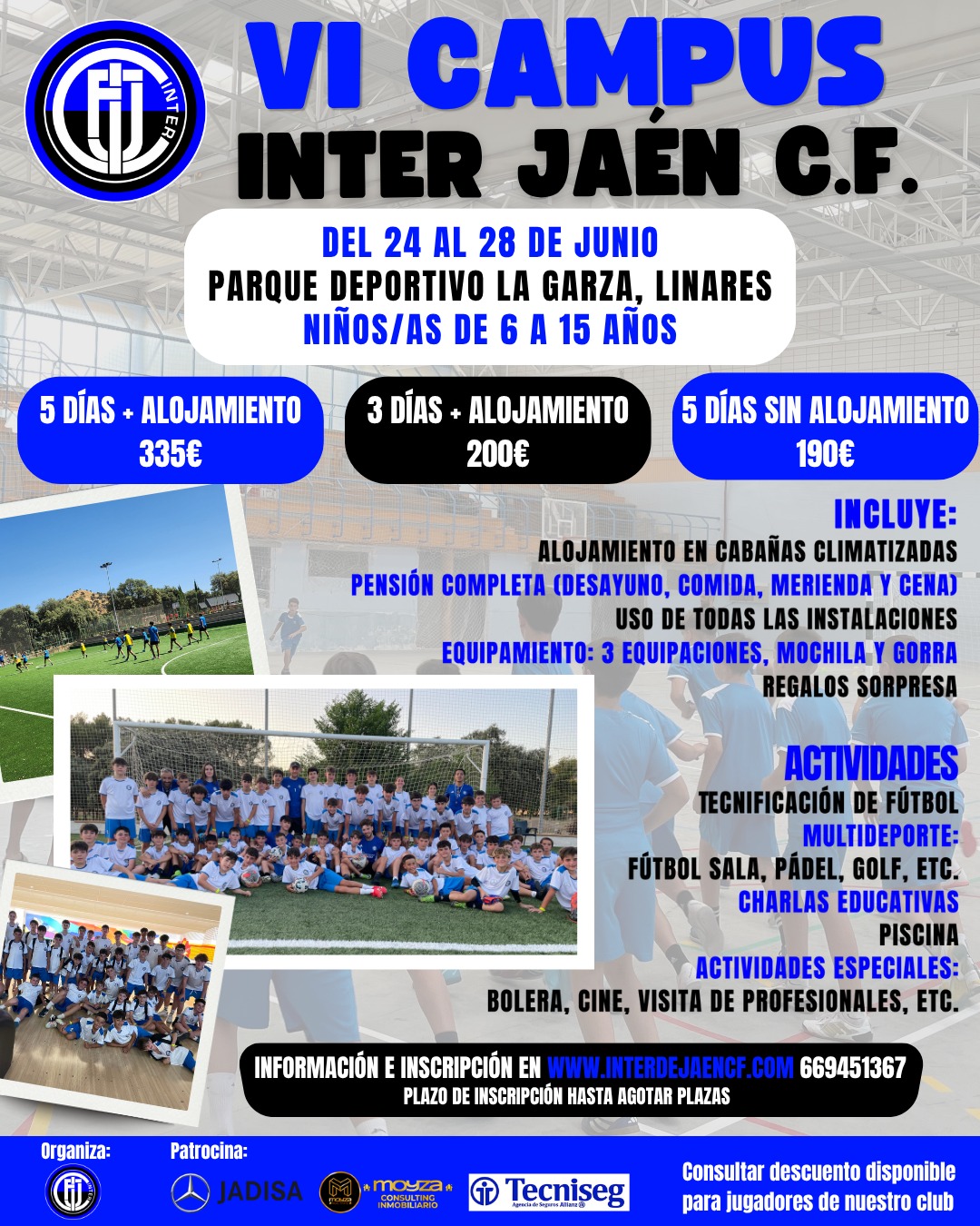 VI CAMPUS DE FÚTBOL BASE INTER JAÉN - 2026