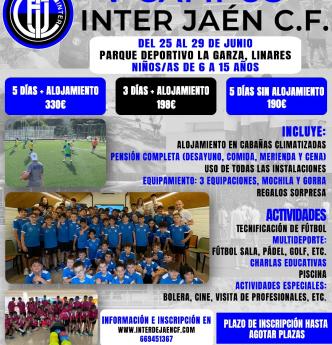 V CAMPUS DE FÚTBOL BASE INTER JAÉN - 2025